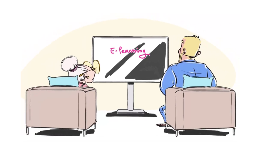 e-learning ecran